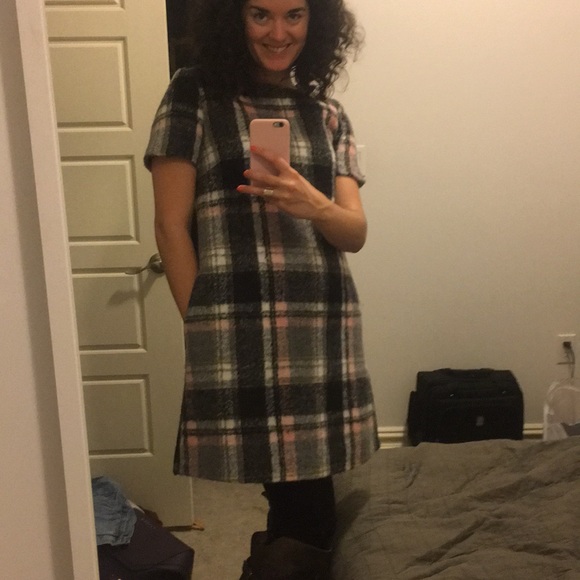 Anthropologie Line & Dot Plaid Dress - Picture 1 of 4